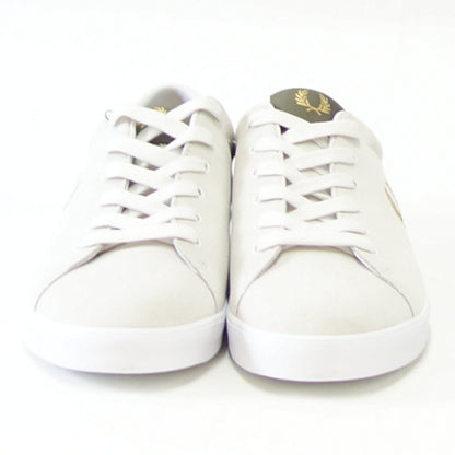 FREDPERRYフレッドペリーB2345100（ユニセックス）LOTTIESUEDEカラー：WHITE天然皮革のローカットスニーカー「靴」
