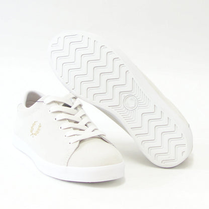 FREDPERRYフレッドペリーB2345100（ユニセックス）LOTTIESUEDEカラー：WHITE天然皮革のローカットスニーカー「靴」