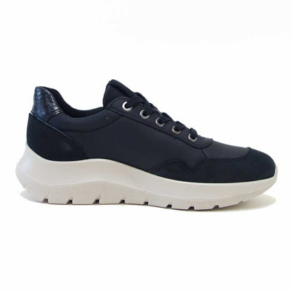 エコーECCOVALERIESIDEZIPSNEAKERブラック23980361771（レディース）レザーサイドジップレースアップコンフォートシューズ「靴」