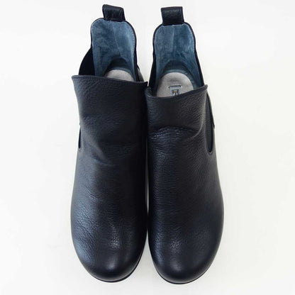 フィズリーンFIZZREEN2561ブラック（日本製）4Eソフトレザーの快適アンクルブーツショートブーツ「靴」