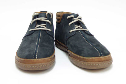 【訳あり商品店内展示品色あせあり】Clarksクラークス（メンズ）TrapellMidトラペルミッド26122271ネイビーヌバック「靴」