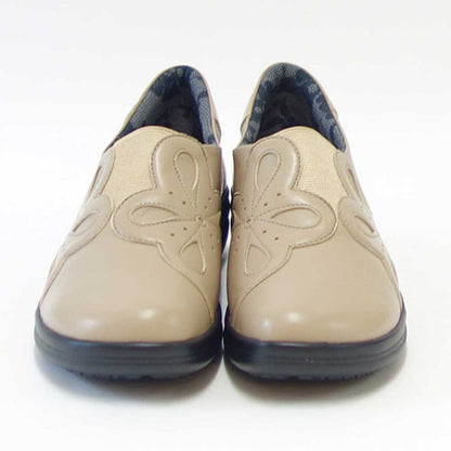 VIGEVANO ビジェバノ 2739 ベージュ（日本製）ゆったりEEEE スリッポンシューズ 外反母趾対応 軽量 シューズ「靴」