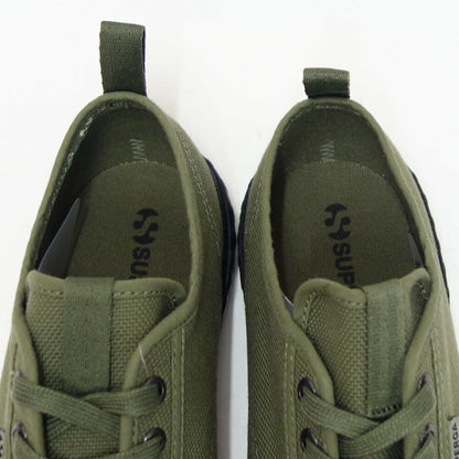 【SALE 30%OFF】 スペルガ SUPERGA 2630-STRIPE WEBBING（ユニセックス）グリーン (2a5125gwalt)  ナチュラル キャンバス スニーカー ミリタリー メンズ レディース シューズ  「靴」