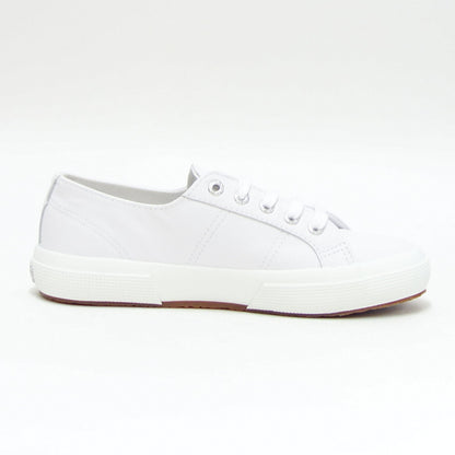 スペルガ SUPERGA 2750 NAPLNGCOTU（ユニセックス）オプティカルホワイト (2a8115bwaam)  ナッパレザー 風合いの良い天然皮革スニーカー レディース メンズ 「靴」