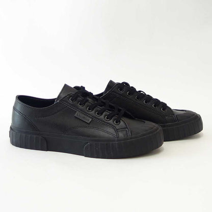 【SALE 20%OFF】 スペルガ SUPERGA 2630-WATERPROOF VEGAN LEATHER（ユニセックス）ブラック (2a81276w5004)  シンセティックレザー スニーカー ミリタリー メンズ シューズ  「靴」