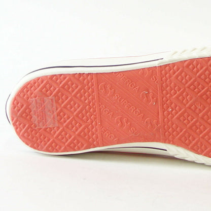【SALE 30%OFF】 スペルガ SUPERGA 289-COLLEGE LIPS LOGO（メンズ）ホワイト (2s5117qwagz)  ナチュラル キャンバス スニーカー 「靴」