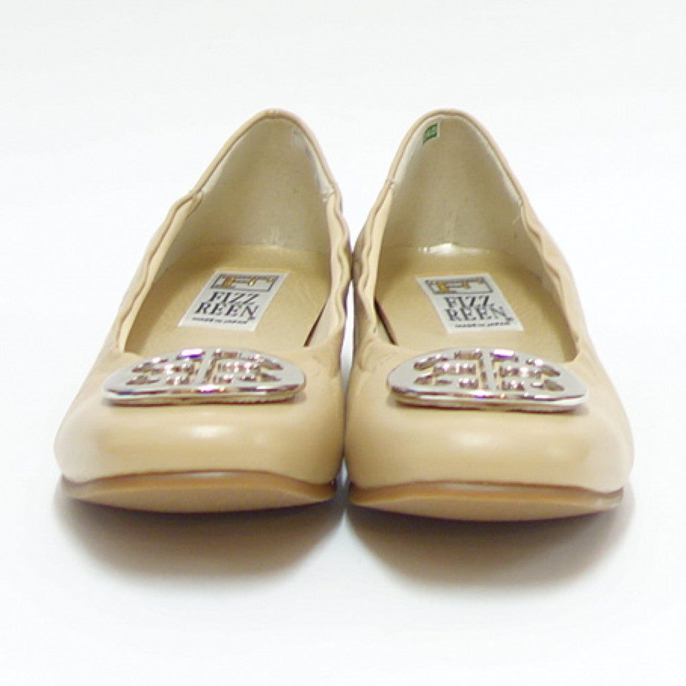 フィズリーン FIZZ REEN  300 ライトブラウン（レディース） 快適　ローヒル  パンプス（日本製）「靴」
