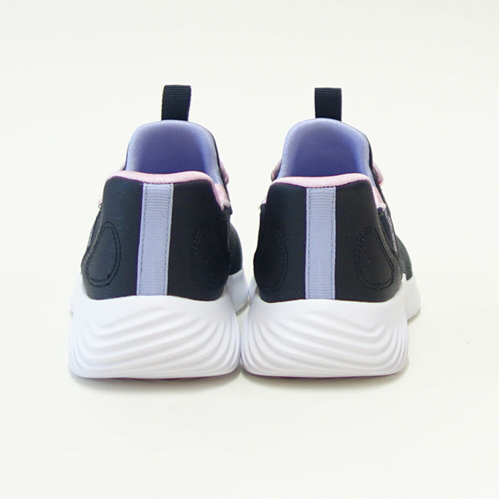 スケッチャーズSKECHERSBOUNDERシンプルキュート303585LBLKブラック（ガールズ）メッシュ人工繊維スニーカーハンズフリー子供靴「靴」