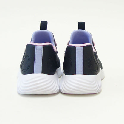 スケッチャーズSKECHERSBOUNDERシンプルキュート303585LBLKブラック（ガールズ）メッシュ人工繊維スニーカーハンズフリー子供靴「靴」