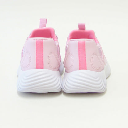 スケッチャーズSKECHERSBOUNDERシンプルキュート303585LLTPKライトピンク（ガールズ）メッシュ人工繊維スニーカーハンズフリー子供靴「靴」