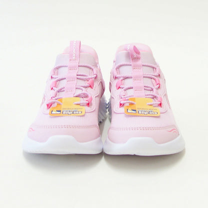 スケッチャーズSKECHERSBOUNDERシンプルキュート303585LLTPKライトピンク（ガールズ）メッシュ人工繊維スニーカーハンズフリー子供靴「靴」