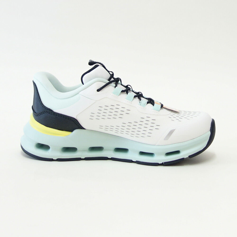 スケッチャーズSKECHERSGLIDE-STEPビスタレーン303654LWBTQホワイト/ターコイズ（ガールズ）メッシュ人工繊維スニーカーハンズフリー子供靴「靴」