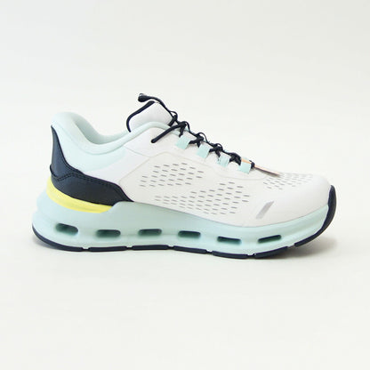 スケッチャーズSKECHERSGLIDE-STEPビスタレーン303654LWBTQホワイト/ターコイズ（ガールズ）メッシュ人工繊維スニーカーハンズフリー子供靴「靴」