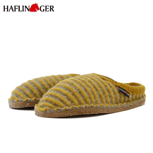 ハフリンガー HAFLINGER キャシー  31201304 マスタード（ユニセックス） 足をやさしく包み込む快適ルームシューズ 「靴」