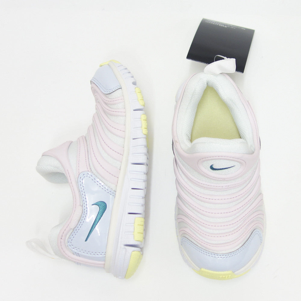 【SALE 10%OFF】 NIKE ナイキ 343738 101 ナイキ ダイナモ フリー PS サミットホワイト／ミネラルティール （キッズシューズ） スリッポン「靴」