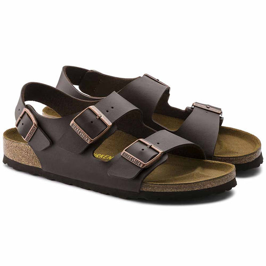 ビルケンシュトックBIRKENSTOCKMILANO（ミラノ）0034701ダークブラウン（ビルコフロー）（ユニセックスサンダルレギュラーフィット）「正規輸入品」「靴」