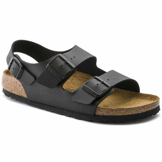 ビルケンシュトックBIRKENSTOCKMILANO（ミラノ）0034791ブラック（ビルコフロー）（ユニセックスサンダルレギュラーフィット）「正規輸入品」「靴」