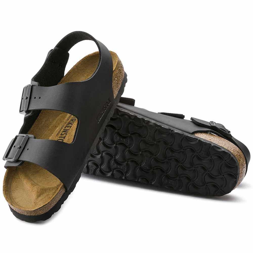 ビルケンシュトックBIRKENSTOCKMILANO（ミラノ）0034791ブラック（ビルコフロー）（ユニセックスサンダルレギュラーフィット）「正規輸入品」「靴」