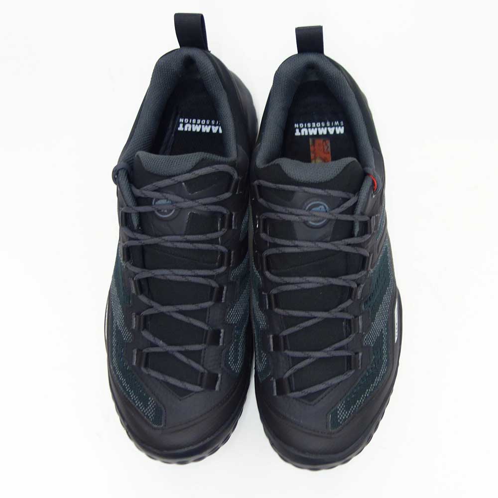 MAMMUT マムート Ducan Low GTX  Men 303003521（メンズ）カラー：black-dark titanium(00288)  アウトドアスニーカー ウォーキングシューズ 防水 ハイキングシューズ「靴」