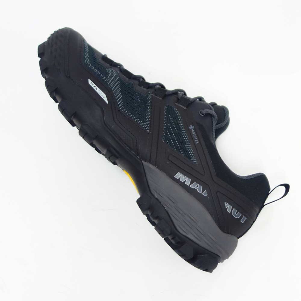 MAMMUT マムート Ducan Low GTX  Men 303003521（メンズ）カラー：black-dark titanium(00288)  アウトドアスニーカー ウォーキングシューズ 防水 ハイキングシューズ「靴」