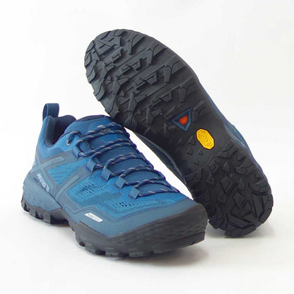 MAMMUT マムート Ducan Low GTX  Men 303003521（メンズ）カラー：sapphire-dark sapphire(50293)  アウトドアスニーカー ウォーキングシューズ 防水 ハイキングシューズ「靴」