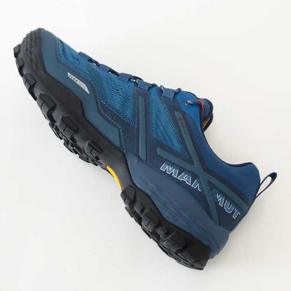MAMMUT マムート Ducan Low GTX  Men 303003521（メンズ）カラー：sapphire-dark sapphire(50293)  アウトドアスニーカー ウォーキングシューズ 防水 ハイキングシューズ「靴」