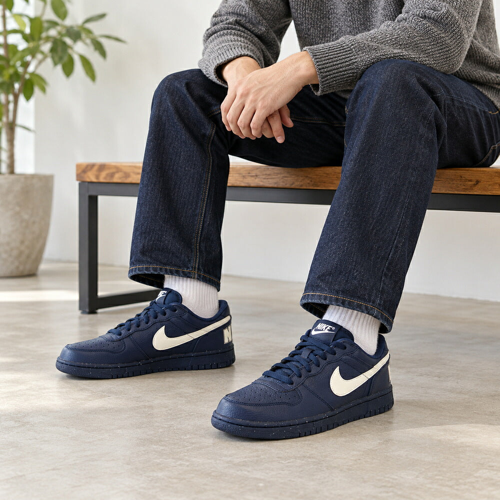 NIKEビッグナイキロー（メンズ）355152406（BLUEECLIPSE／SAIL）スニーカースポーツシューズ「靴」