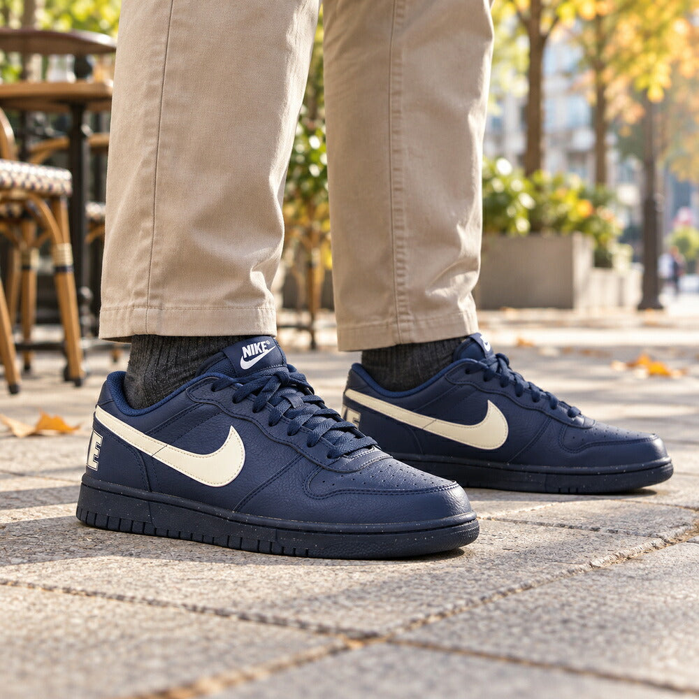 NIKEビッグナイキロー（メンズ）355152406（BLUEECLIPSE／SAIL）スニーカースポーツシューズ「靴」