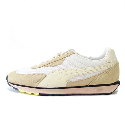 【SALE】 プーマ PUMA ローライダー インフューズ ウィメンズ 38166401 プーマ ホワイト-Pebble （レディース）天然皮革 メッシュ ローカット シューズ「靴」