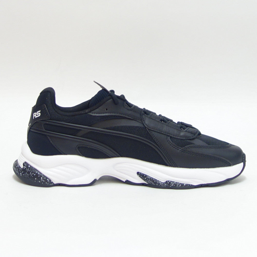 【SALE 50%OFF】 プーマ PUMA RS-CONNECT バブル 38208601 プーマブラック （ユニセックス）スムースレザー ローカット ランニングシューズ ウォーキング「靴」