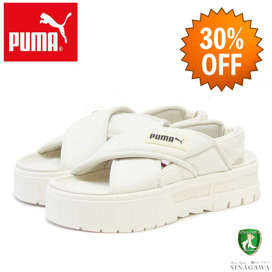 【SALE 30%OFF】 プーマ PUMA  メイズ サンダル ウィメンズ 38482904 マシュマロ （レディース） 厚底 バックストラップ サンダル「靴」