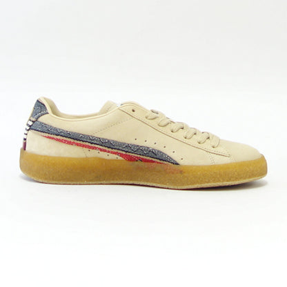 【SALE 30%OFF】 プーマ PUMA スウェード クレープ パターン スニーカー 386669 01 Light Sand （レディース） ローカット シューズ ウォーキング 天然皮革 レザースニーカー ユニセックス「靴」