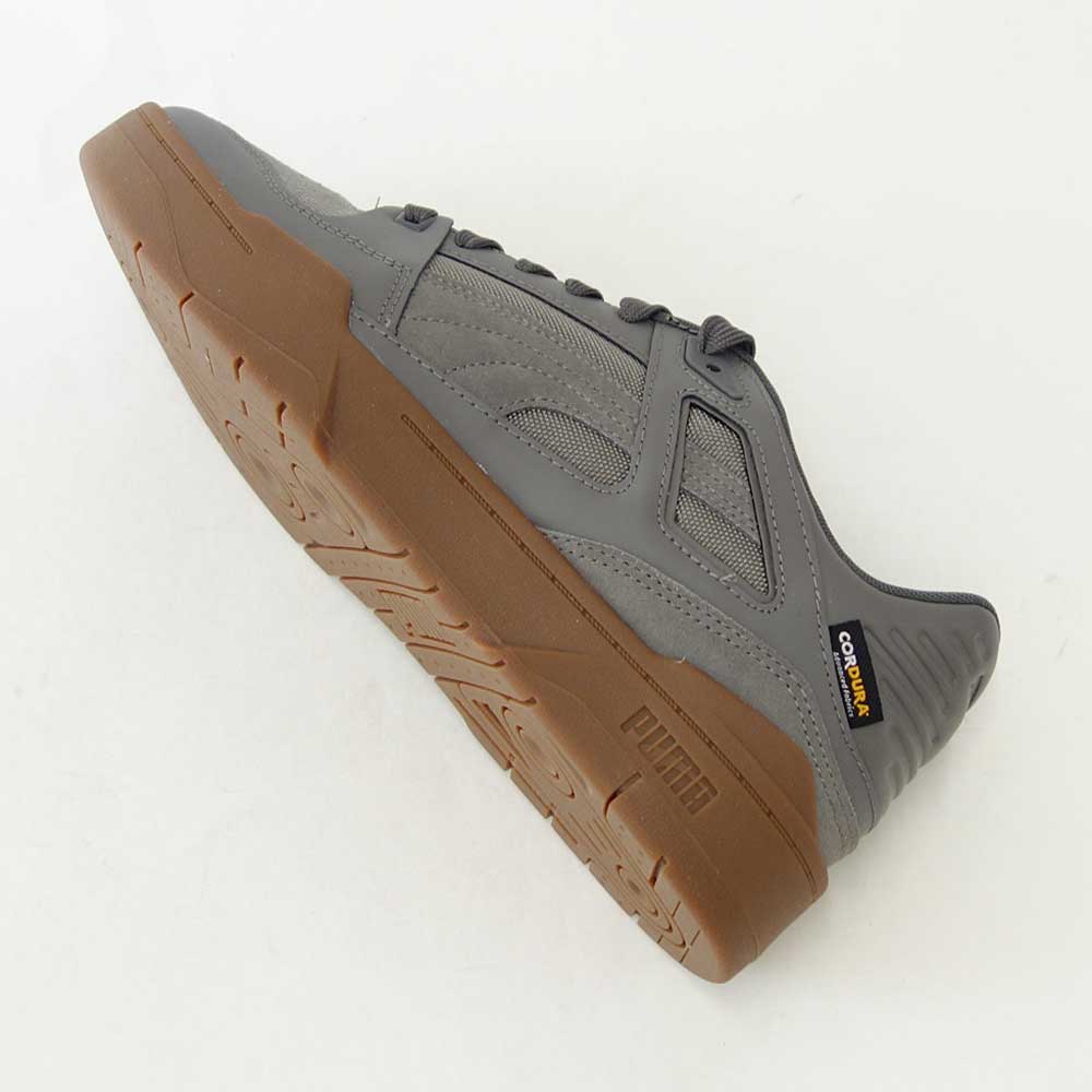 【SALE 50%OFF】 プーマ PUMA スリップストリーム INVADR 38855102 CASTLEROCK / GUM （メンズ）天然皮革 コーデュラ ローカット バスケットシューズ ウォーキング「靴」