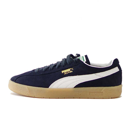 【SALE 20%OFF】 プーマ PUMA デルフィン OG DEBOSS 38912801 プーマ ニュー ネイビー／プーマ ホワイト（メンズ）スエードレザー ローカット スニーカー ウォーキング「靴」