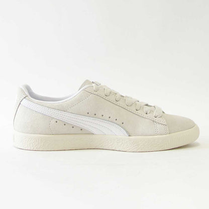 プーマ PUMA クライド PRM 39113401 frosted ivory - puma white（ユニセックス）スエードレザー ローカット スニーカー「靴」