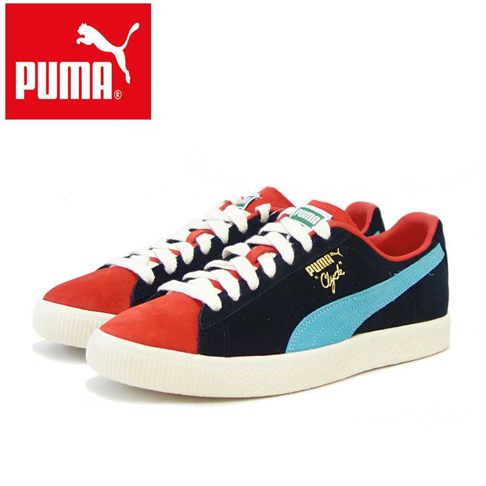 プーマ PUMA クライド OG 39196204 puma black-for all time red（メンズ）スエードレザー ローカット スニーカー「靴」