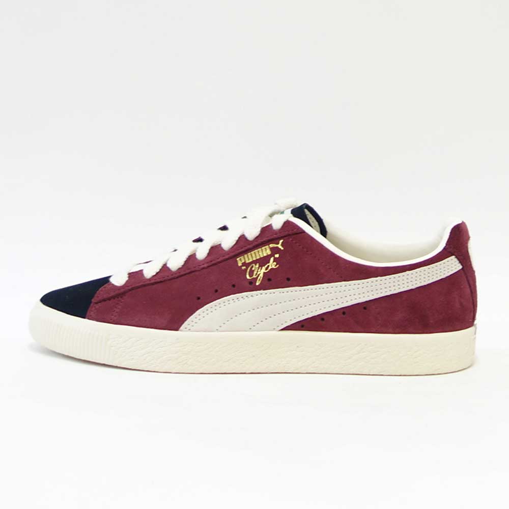 プーマ PUMA クライド OG 39196206 dark jasper-frosted ivory（メンズ）スエードレザー ローカット スニーカー「靴」