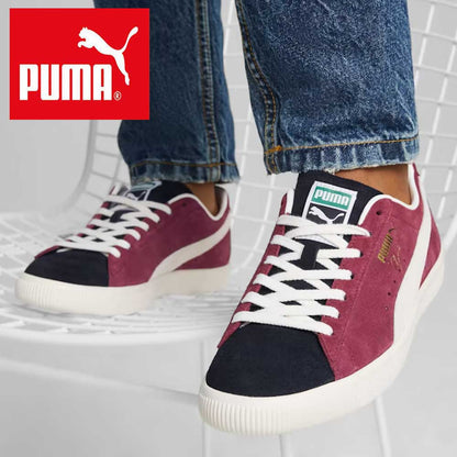 プーマ PUMA クライド OG 39196206 dark jasper-frosted ivory（メンズ）スエードレザー ローカット スニーカー「靴」