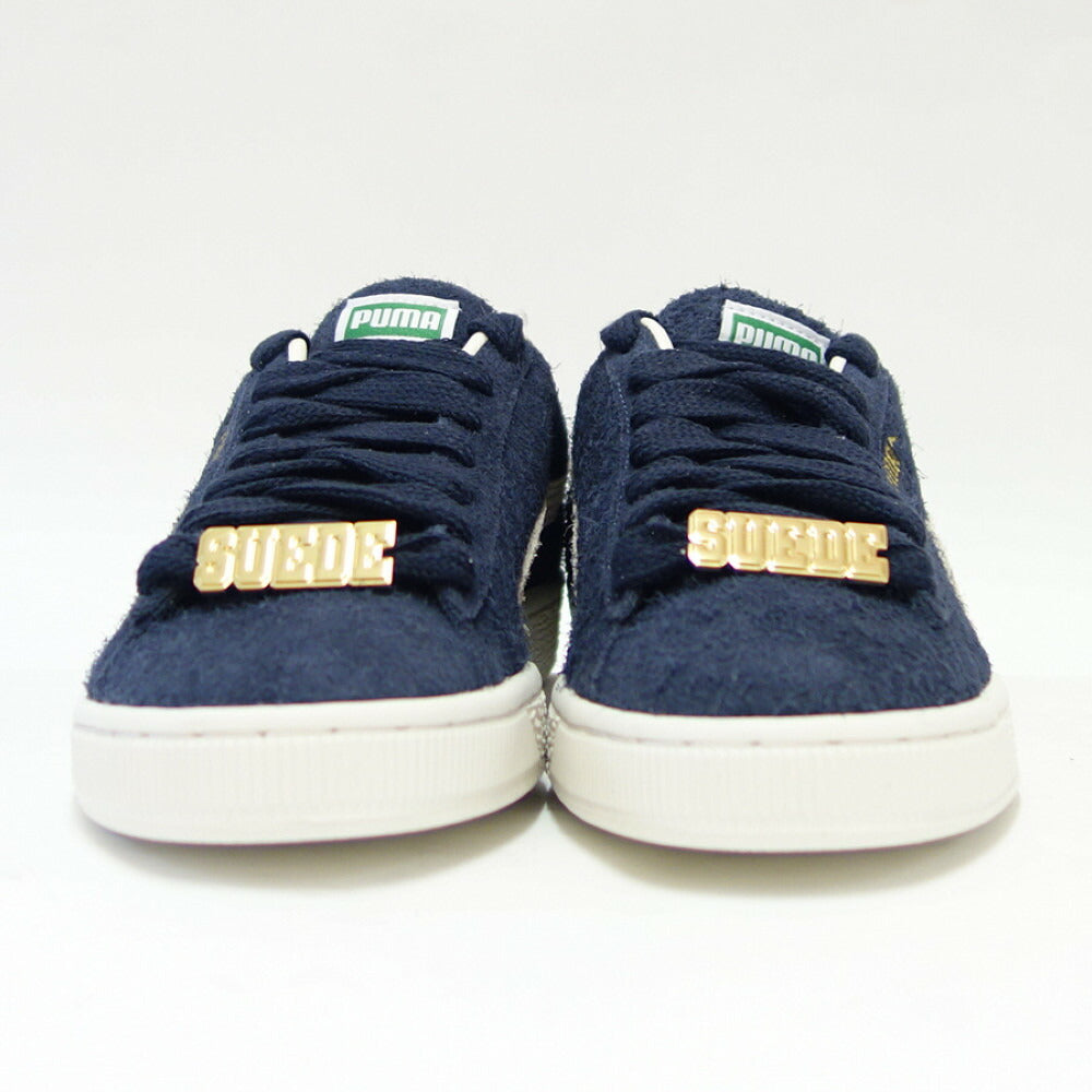 プーマ PUMA スウェード ファットレース 39316701 New Navy-Frosted Ivory（ユニセックス）スエードレザー ローカット スニーカー ウォーキング「靴」