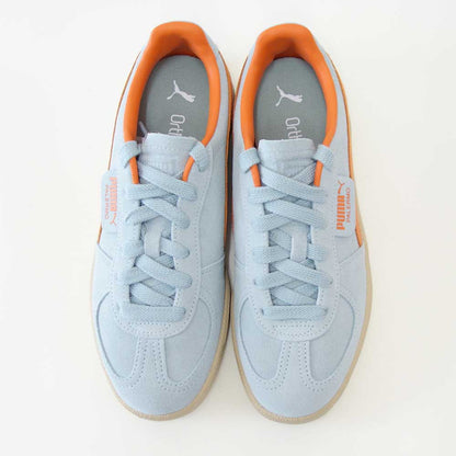 プーマPUMAユニセックスパレルモスニーカー39646354ModernMint-MapleSyrup（レディース）スエードレザーローカットスニーカーウォーキング「靴」