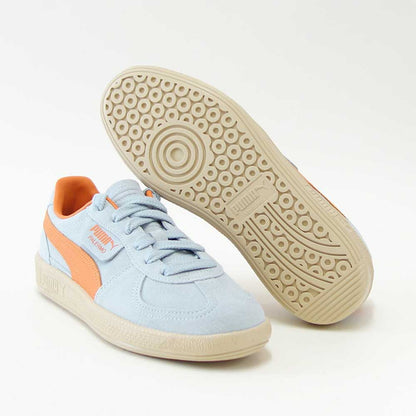 プーマPUMAユニセックスパレルモスニーカー39646354ModernMint-MapleSyrup（レディース）スエードレザーローカットスニーカーウォーキング「靴」