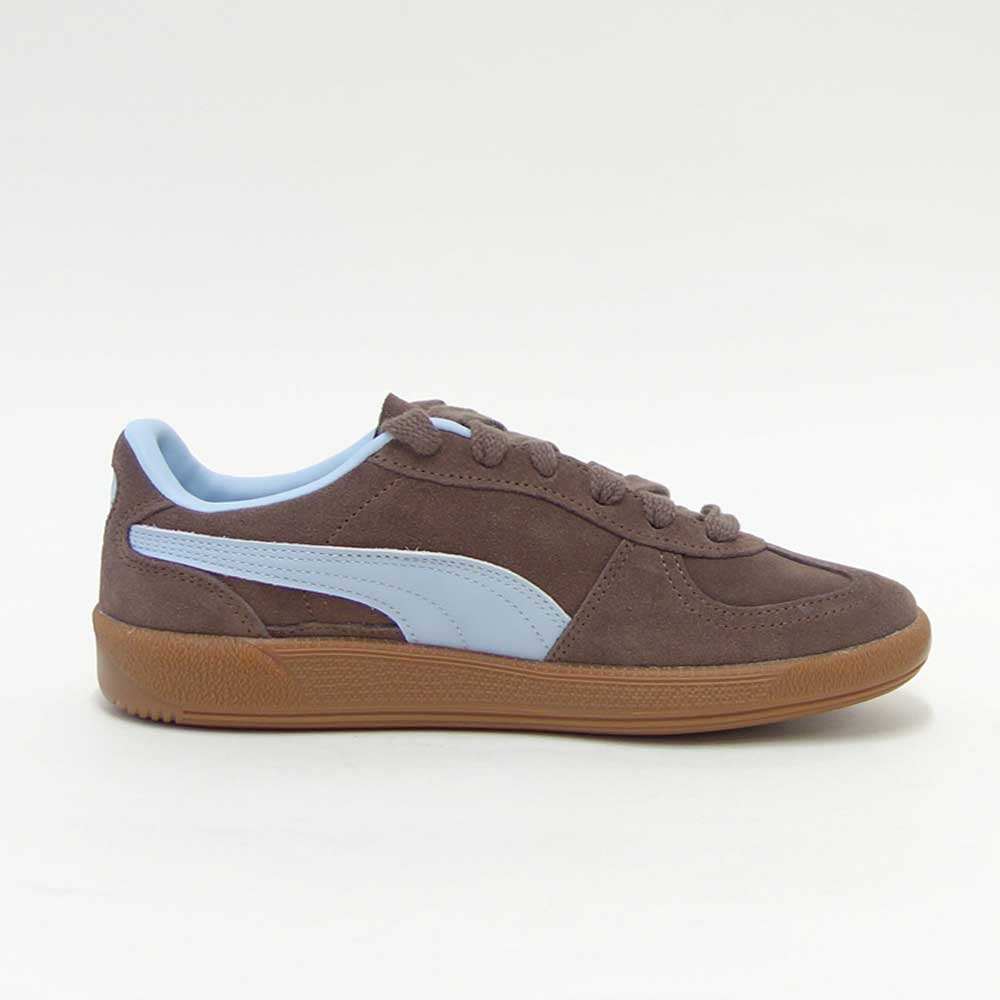 プーマPUMAユニセックスパレルモレザースニーカー39646379FlatBronze-HauteTropic（レディース）スエードレザーローカットスニーカーウォーキング「靴」