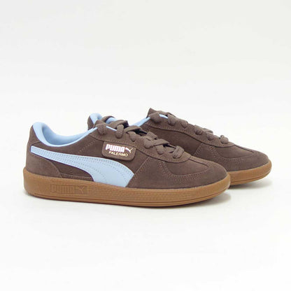 プーマPUMAユニセックスパレルモレザースニーカー39646379FlatBronze-HauteTropic（レディース）スエードレザーローカットスニーカーウォーキング「靴」