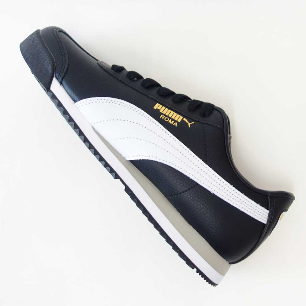 プーマPUMAローマ68REVIVAL39686802PUMABlack-PumaWhite（メンズ）天然皮革ローカットスニーカーウォーキング「靴」