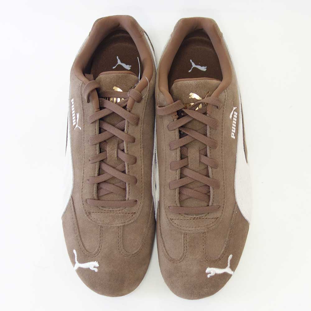 プーマPUMAスピードキャットOG39884631HauteCoffee-FrostedIvory（メンズ）スエード天然皮革ローカットスニーカーストリートカジュアル「靴」