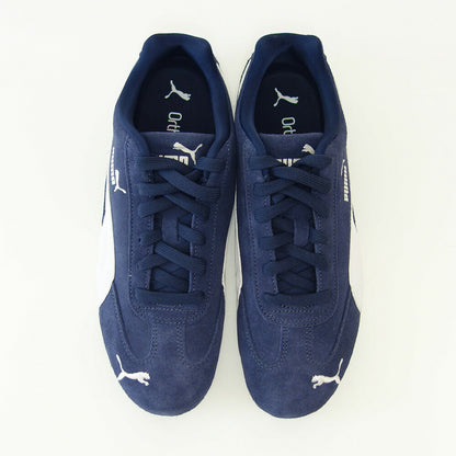 プーマPUMAスピードキャットOG39884638NewNavy-WarmWhite（メンズ）スエード天然皮革ローカットスニーカーネイビーストリートカジュアル「靴」