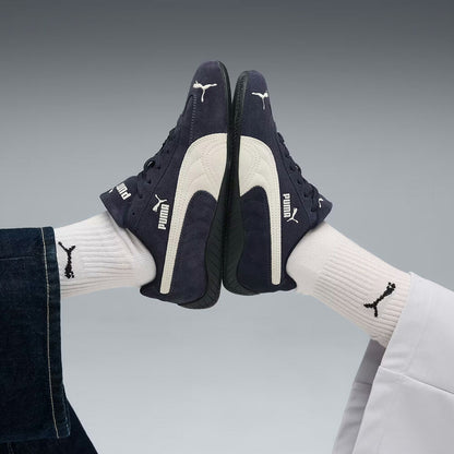 プーマPUMAスピードキャットOG39884638NewNavy-WarmWhite（メンズ）スエード天然皮革ローカットスニーカーネイビーストリートカジュアル「靴」