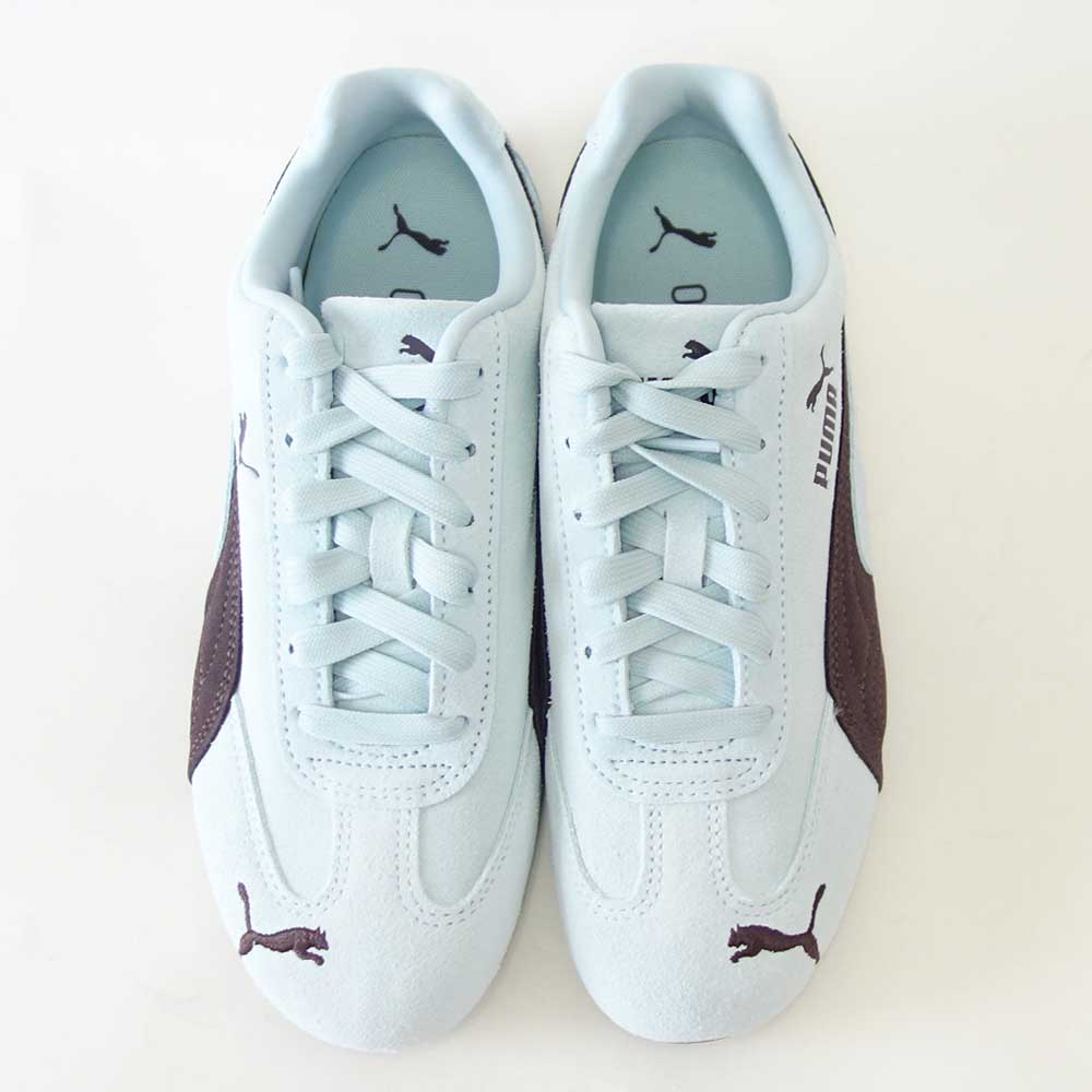 プーマPUMAスピードキャットOG39884665FreshWater-Gum（レディース）スエード天然皮革ローカットスニーカーストリートカジュアル「靴」