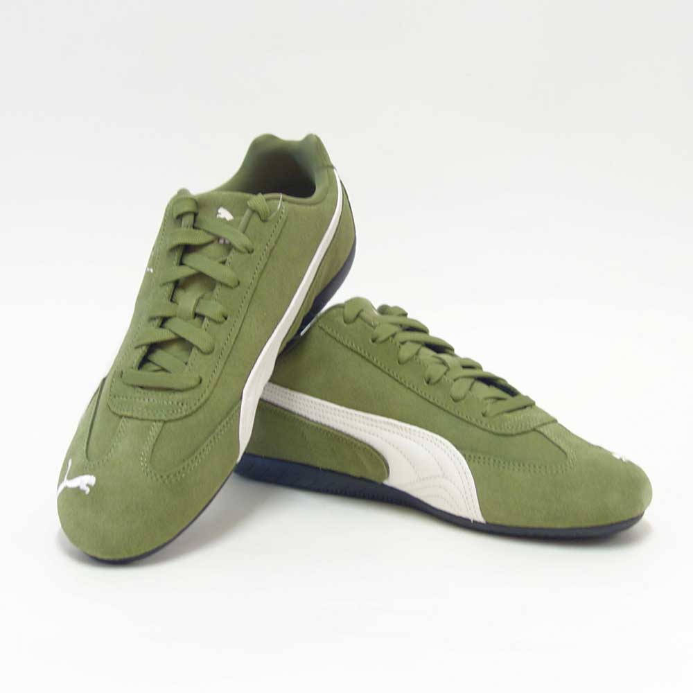 プーマPUMAスピードキャットOG39884666OliveGreen-PUMABlack（メンズ）スエード天然皮革ローカットスニーカーストリートカジュアル「靴」