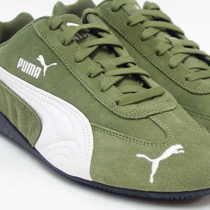 プーマPUMAスピードキャットOG39884666OliveGreen-PUMABlack（メンズ）スエード天然皮革ローカットスニーカーストリートカジュアル「靴」